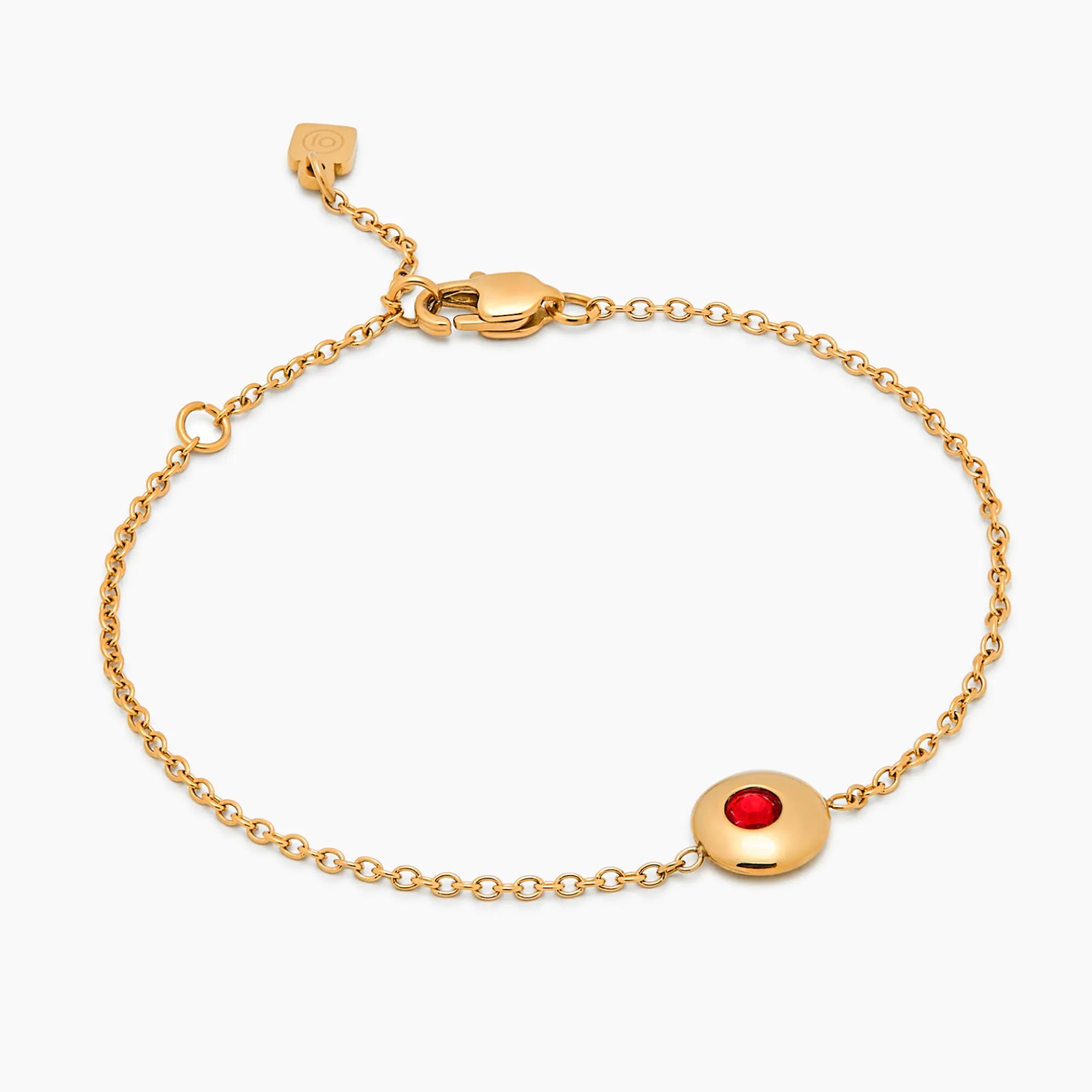 Mini Birthstone Charm Bracelet