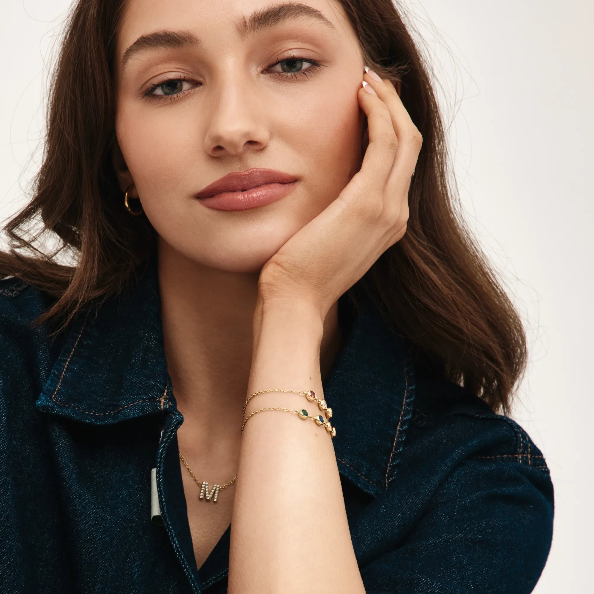 Personalized Multi-Birthstone Bracelet